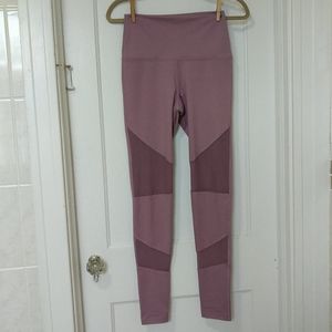 Mika Yoga front mesh high waisted kaya legging M